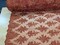 1 Yard Bridal Lace with Sequins Mesh Fabric Corded Flower Pattern 100% Polyester 50/51 Inches width